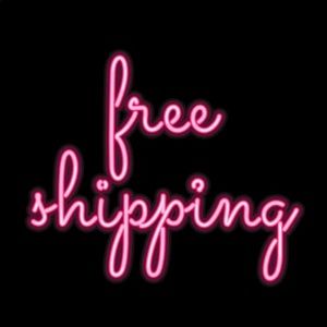 🎉🎉 FLASH FREE SHIPPING ON EVERYTHING FOR THE NEXT FEW HALF AN HOUR!!! 🎉🛍✨